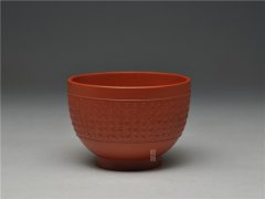路朔良朱泥玉炉杯